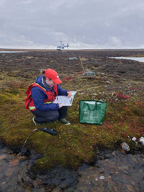 water sampling